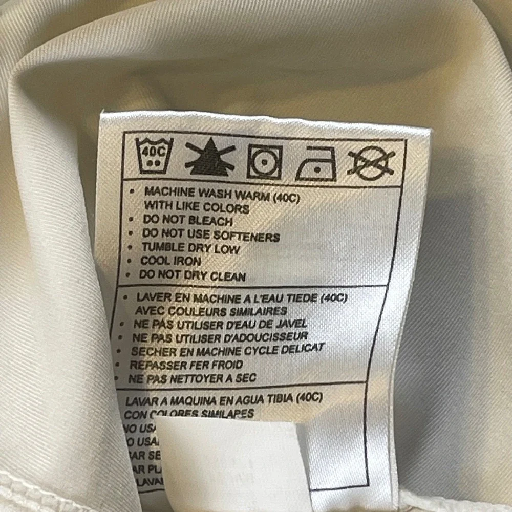 Nike Golf Dri-FIT Half‎ Zip Short Sleeve Athletic Polo Shirt Beige Medium